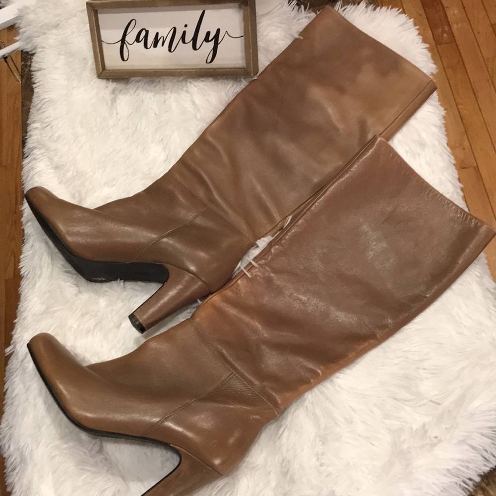 Jones New York Leather Boots NJ Lexington Size 7.5